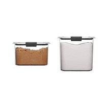 러버메이드 밀폐용기 반찬통 보관, 7.8 Cup + 12 Cup