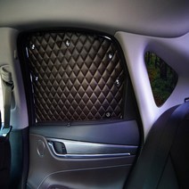 G4렉스턴 차박커튼 창문가리개 차량용 그늘막 브라운