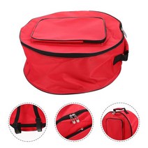 심벌즈 드럼 심벌 드럼 재운반 배낭 패딩 Gigbag 케이스 수납 휴대용 탬버린 13 Tomcloth 심벌즈 스탠드 연, 02 Red