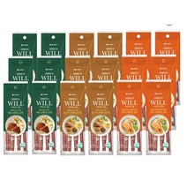 시리우스 윌 애견 간식 22g x 18, 1개, 믹스(비프  연어  양고기)