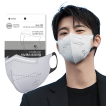 시노텍스 UV콜라보 자외선차단 새부리형 디자인핏 ePTFE 프리미엄 마스크 서인국마스크, UV콜라보 소형(S), 50매, 1개입