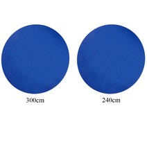 겨울 수영장 커버 지상 보호 라운드 풀 스파 온수 욕조 가족 가드 천막, [01] 240cm