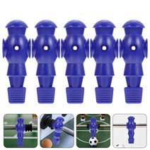 축구 Foosball 기계 남자 교체 테이블 인형 액세서리 선물 연인 미니어처 피규어 탁상 수지 미니, 02 Dark Blue