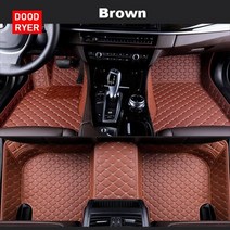 합성 데크 목재 합판 원목 방부목DOODRYER 자동차 바닥 매트 인피니티 Q50 Q60 Q70 발 코체 액세서리 카펫, 06 brown