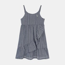 헤지스키즈 민소매 레이어링 원피스 HQM14NJ91M