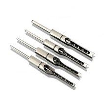 홈파기 사각구멍 목공용 드릴비트 4pcs 목공예용비트