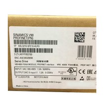 PROFINET 입력 전압 380-480 V 6SL32105FE104UF0 스팟이 원본 V90, 한개옵션0