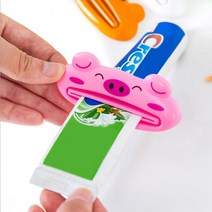 치약짜개 동물모양 물감 튜브 소스 짜개, 색상랜덤