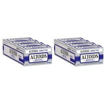 Altoids Arctic Peppermint Mints 알토이즈 아크틱 페퍼민트 캔디 34g(1.2oz) 8개입 2팩, 34g