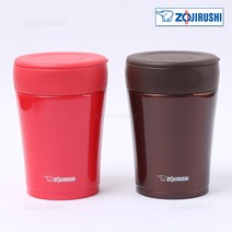 조지루시 보온 죽도시락 360ml SW-GCE36 / 죽통, 상세설명 참조, 넛브라운 (SW-GCE36-TA)