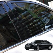 K9 B/C필러 포스트 마스크 데칼 스티커 자동차 기둥 몰딩 카본 무광 유광 펄 시트지, 무광 블랙