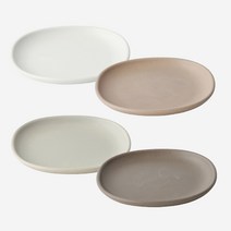 킨토 네스트 스퀘어 사각 플레이트 21cm 4색상, 브라운
