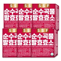 순수식품 곡물 발효 효소 인절미맛, 90g, 6개