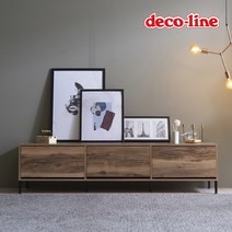 데코라인 코넬 피카 1500 거실장 B형 DKN047C, 메이플:C형