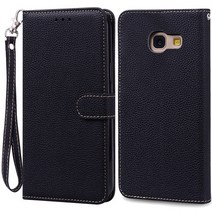 CASETIFY-ST 삼성 호환 갤럭시 A5 케이스 전화 A 5 510 520 A510F A520F 커버 Coque Fundas 쉘, [02] A5 A520 A520F, [17] Black -Strap