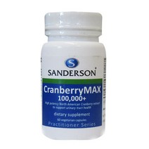 샌더슨 고함량 크랜베리 100 000mg 60캡슐, 1개, 기본