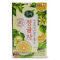 샘표 과일차 상큼한 청귤차 산딸기차 콜드브루 20T, 순작 산딸기차20T