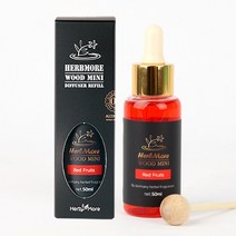 아르망 우드미니 마그네틱 차량용 디퓨저 리필 9가지 향 woodmini diffuser, 블루베리