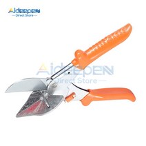 파이프 커터기 절단기 45-180 도 멀티 앵글 마이터 사이딩 와이어 덕트 커터 PVC PE 플라스틱 파이프 호스, 1pcs orange, 1개