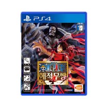 소니 PS4 원피스 해적무쌍 4 한글판