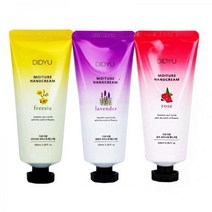 디쥬리본100ml 고보습 핸드크림 선물용 답례품 시어버터 손관리 식물추출, 라벤더