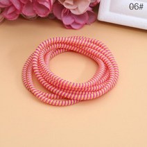 스파이럴 믹서 믹서기 1.5M 믹스 컬러 데이터 라인 충전 케이블 보호기 USB 코드 Cargador, 06 F