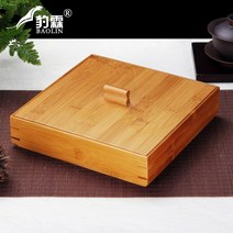 보이차 푸얼 티수납함 다관 차칼 깻묵 가설하다 자 죽제 레이어드 서랍 식 다도 부품 3457401619, 보이차 케이스 -덧셈식 -사방 -홑겹