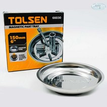 태즈컴퍼니 툴쎈 마그네틱트레이 원형 부품 자석 접시, 단품