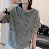 여자 가오리핏 후드티 카운터 쇼핑몰 철수 국제 유명 브랜드 컷 테일 단일 연령 감소 후드