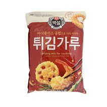 CJ 백설 튀김가루 1kg 10개입 1BOX, 단품, 단품