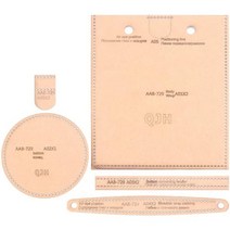 가죽공예금형 패턴 템플릿 도안 수제 세트 여성 레저 버킷 백 풀 로프 휴대폰 가방 바느질, Kraft Paper