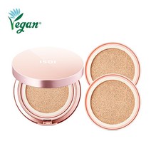 아이소이 스킨케어 비건 쿠션 SPF38 PA++21호 (본품1개+리필2개)