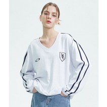 [빠른출고]/NOIAGO NOI828 V넥 유니폼 스웨트 셔츠 (아이보리)