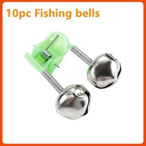 낚시 어군 어뢰 탐지기 입질 업그레이드 물린 알람 전자 1 개 야간 스마트 알림 액세서리, [07] 10pc Fishing bells