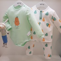 아가방 50% 봄 베이비페어! 1+1 보들한 바디슈트+실내복 상하세트 몽땅 같이 한 가격에 두 가지 모두 세트 실내복 상하세트 내복도 필요하고 우주복 수트도 필요해