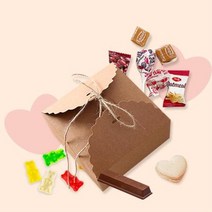 생일 답례품 상자 10P(사각)/ 이벤트 쿠키포장 마카롱상자 종이박스제작, 1개, 사각크라프트 중