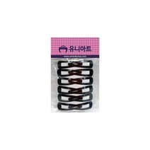 113456 똑딱머리핀 유니아트 6cm 1개입 /