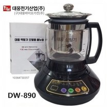 대웅약탕기 대용량 3리터 DW-890 홍삼제조기 차탕기 온도조절기능 