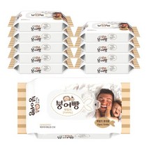 붕어빵 물티슈 패밀리 휴대용 평량 60gsm 엠보 15매 10팩, 선택완료, 단품없음