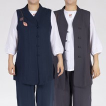 여성 생활한복 개량한복 여름 한복 슬림 경량 마 롱조끼 바지 개별 판매 엄마옷 법복 다도복 행사복