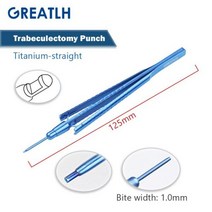 속눈썹테이프 17 4 스테인리스 스틸 Trabeculectomy, 125mm 1.0mm