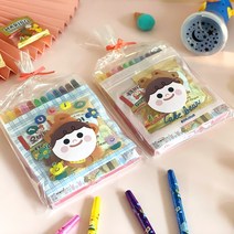소소행복 어린이집 유치원 생일답례품 구디백 색연필, 간식포함(일반)
