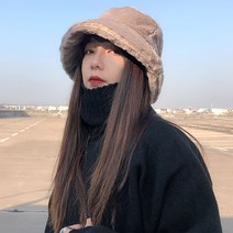 버킷햇 털버킷햇 겨울모자 남녀공용 페이크퍼 털모자 귀여운모자 겨울아이템