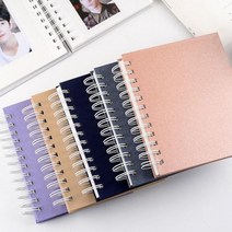 D 미니앨범 사진앨범제작 셀프포토북 초음파사진 콜렉트북, 06부착식앨범-네이비