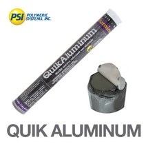 PSI QUIK ALUMINUM 퀵알루미늄용 믹스앤픽스 에폭시퍼티 보수제 114g, 1개