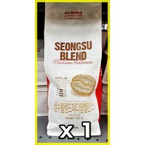 노브랜드 성수 블렌드 미디엄 밸런스 원두 1KG X 1 NOBRAND SEOONGSU BLEND MEDIUM BALANCE COFFEE WHOLE BEAN 1KG, 1팩