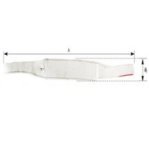 유양 슬링벨트 4M x 25mm 0.8 1.6 TON_(1EA), 개