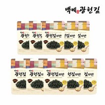 브랜드없음 [백제광천김] 김자반 40g x 10봉, 3. 백제광천김 파래전장김 20g x 10봉, 선택완료