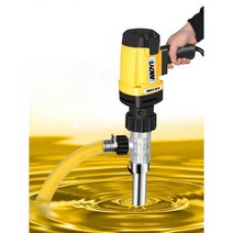 고온 식품 육수 전동자바라 펌프 액체 이동 국물 오일, 1600W 커브 펌프 + 304 스테인레스스틸