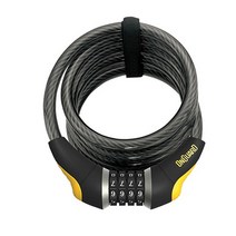 온가드락 8032 자전거 번호키 자물쇠 열쇠 락 잠금, 없음